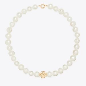 Tory Burch Moondance Pearl Necklace -